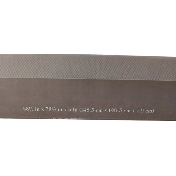 Casaluna 3" Serene Foam Mattress Topper Queen - Picture 4 of 4